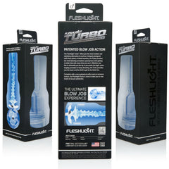 FLESHLIGHT - TURBO PUSH AZUL HIELO