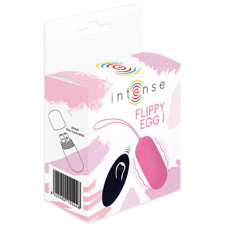 INTENSE - FLIPPY I HUEVO VIBRADOR CON MANDO A DISTANCIA ROSA