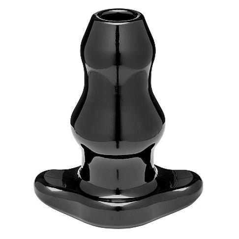 PERFECT FIT BRAND - MEDIUM BLACK DOUBLE TUNNEL PLUG