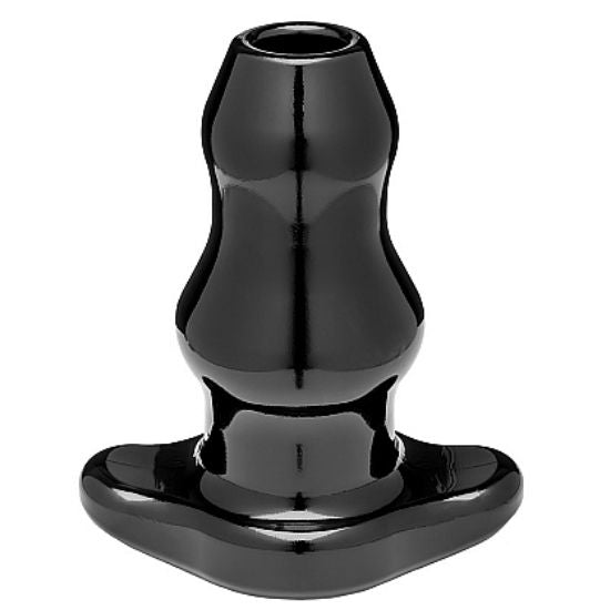 PERFECT FIT BRAND - DOUBLE TUNNEL PLUG LARGE BLACK