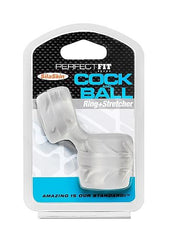MARCA PERFECT FIT - SILASKIN COCK &amp; BALL TRANSPARENTE