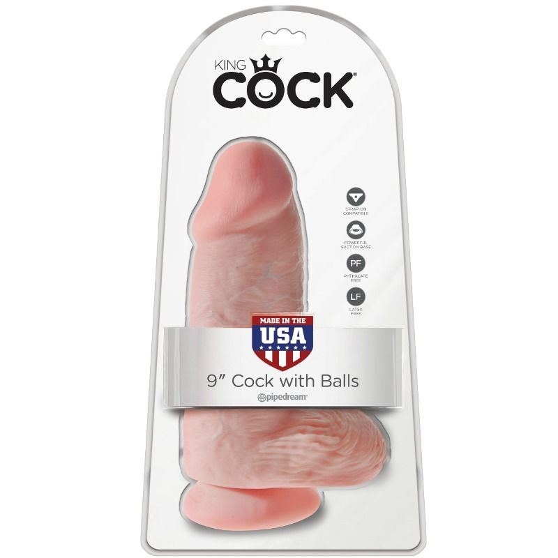 KING COCK - REALISTIC CHUBBY PENIS 23 CM