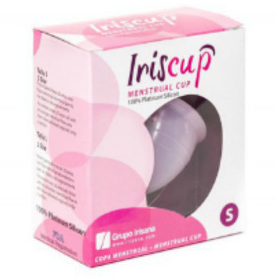 IRISCUP - SMALL CUP OF THE MONTH PINK A + FREE STERILIZER BAG