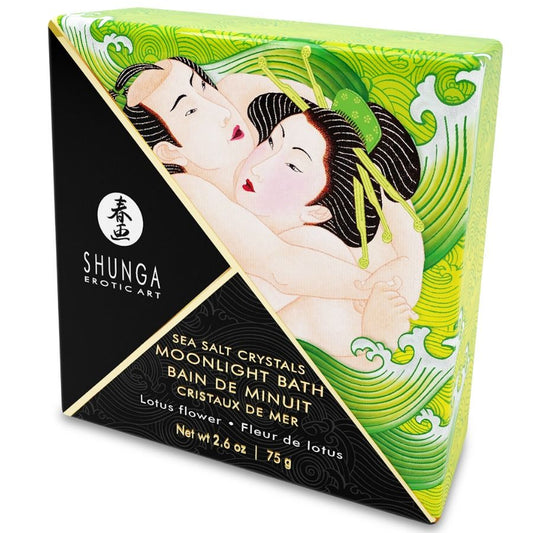 SHUNGA - BATH OR SALTS LOTUS FLAVOR 75 GR