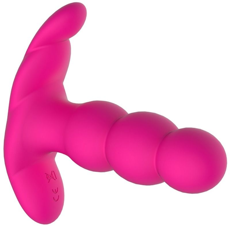 NALONE - VIBRADOR ANAL CON CONTROL REMOTO PEARL NEGRO