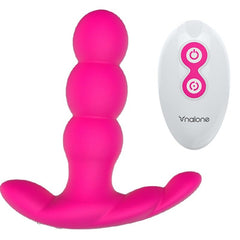 NALONE - VIBRADOR ANAL CON CONTROL REMOTO PEARL NEGRO