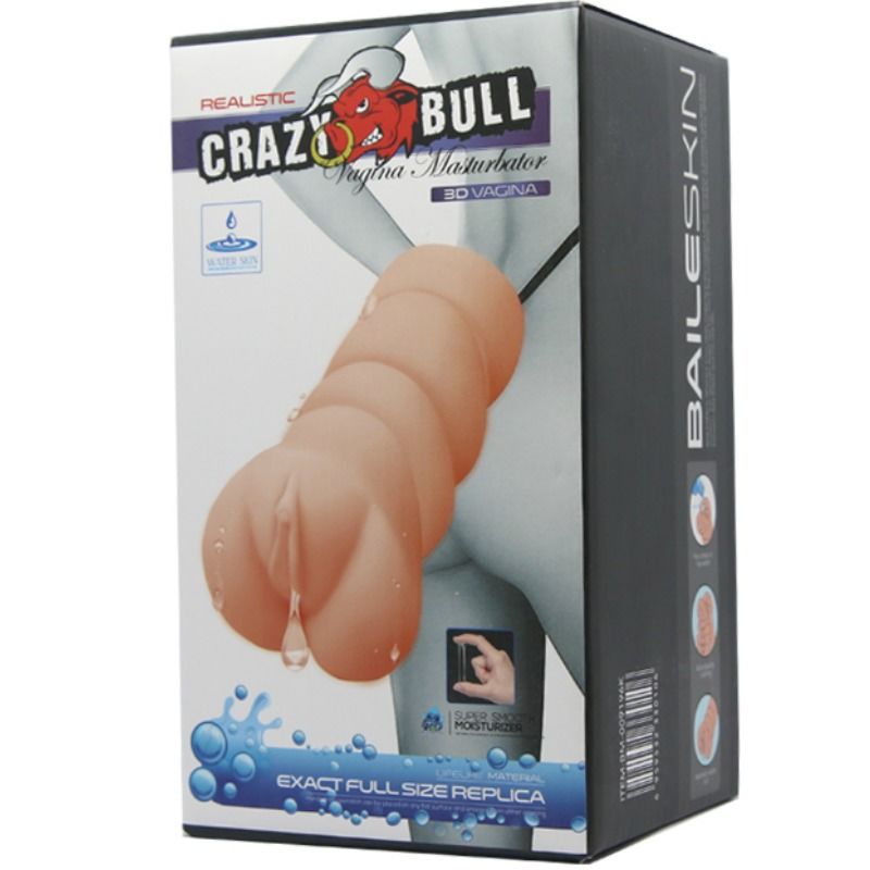 CRAZY BULL - WATER SKIN MASTURBATOR VAGINA MODEL 3