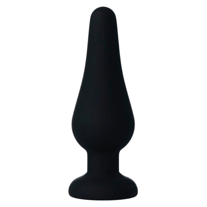 INTENSE - PLUG ANAL PIPO M SILICONE NOIR 11 CM