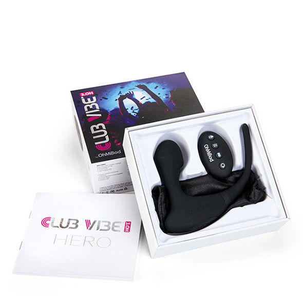 OHMIBOD - MANDO A DISTANCIA DEL ENCHUFE VIBRADOR HERO 3.0H CLUB