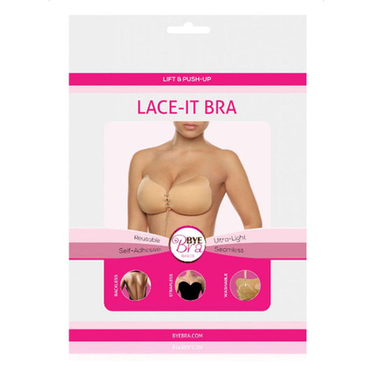 BYE-BRA - LACE-IT RENFORCEMEN TPUSH-UP BEIGE BONNET B