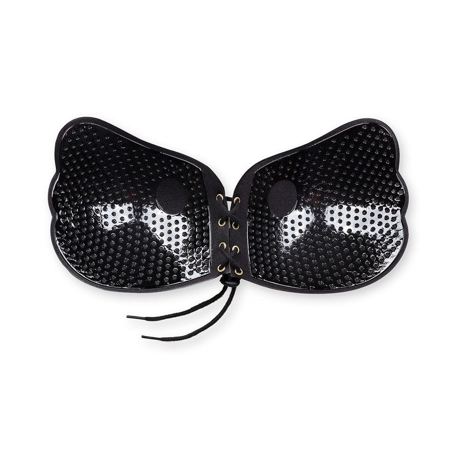 BYE-BRA - LACE-IT PUSH-UP REFUERZO NEGRO COPA C