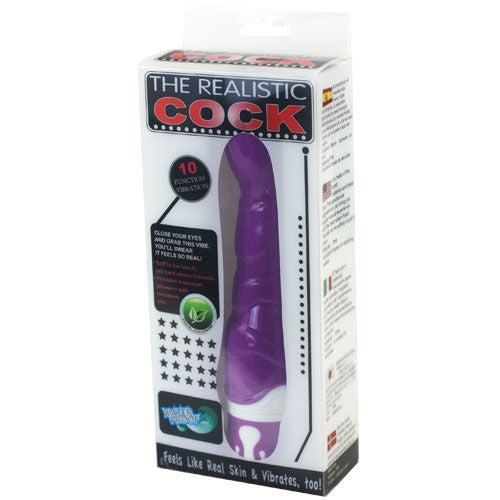 BAILE - REALISTIC COCK 10 RHYTHMS PURPLE SENSATION