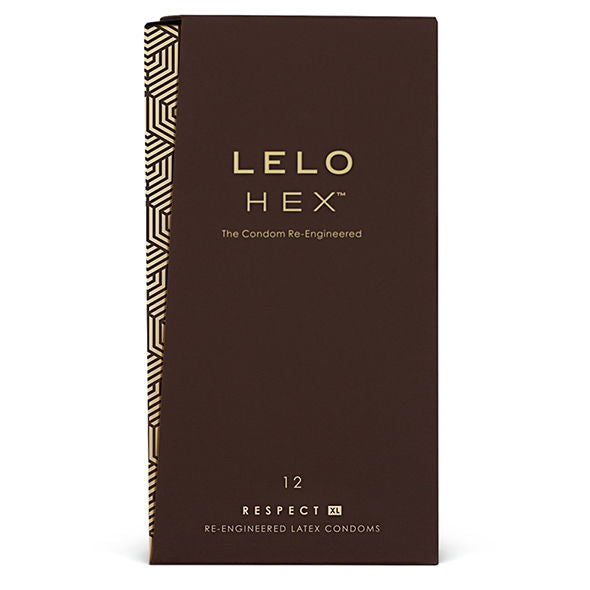 LELO - CONDONES HEX RESPECT XL PACK DE 12