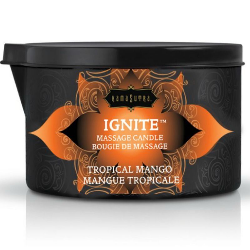 KAMASUTRA - TROPICAL HANDLE MASSAGE CANDLE 170 GR