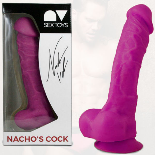 NACHO VIDAL - RÉPLICA PENE DE NACHO VIDAL 24CM ROSA