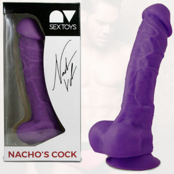 NACHO VIDAL - NACHO VIDAL ARTICULATED PENIS PLICA 24CM LILAC