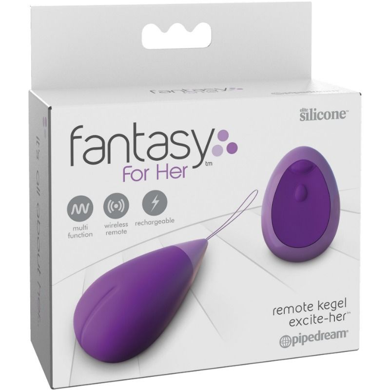 FANTASY FOR HER - KEGEL EXCITE-HER REMOTE CONTROL