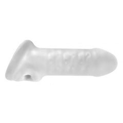 MARCA PERFECT FIT - EXTENSIÓN DE PENE DELGADA FAT BOY FUNDA TRANSPARENTE 15 CM