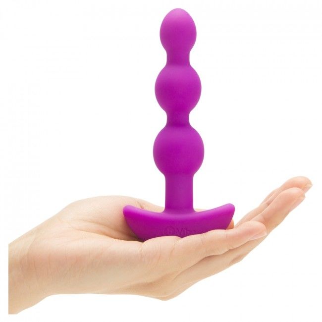 B-VIBE - ANAL TRIPLET CONTROL REMOTO BOLAS ROSAS