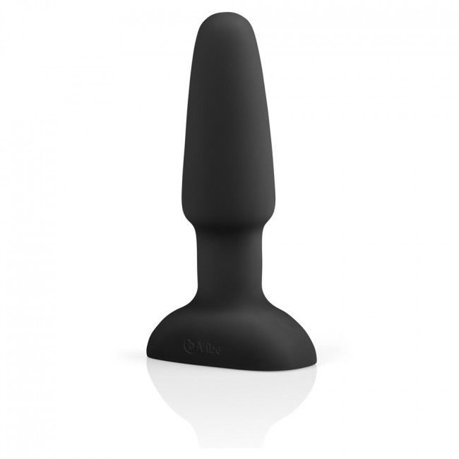 B-VIBE - PLUG ANAL CON CONTROL REMOTO RIMMING 2 NEGRO