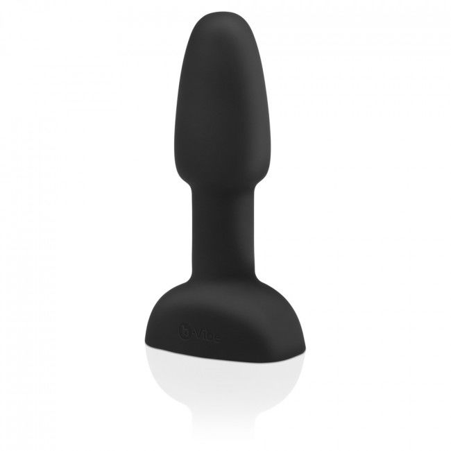 B-VIBE - RIMMING REMOTE CONTROL ANAL PLUG SMALL BLACK