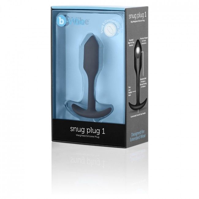 B-VIBE - SNUG PLUG 1 NOIR