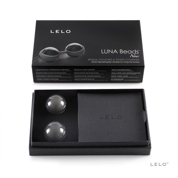 LELO - BOLAS KEGEL LUNA BEADS NEGRAS