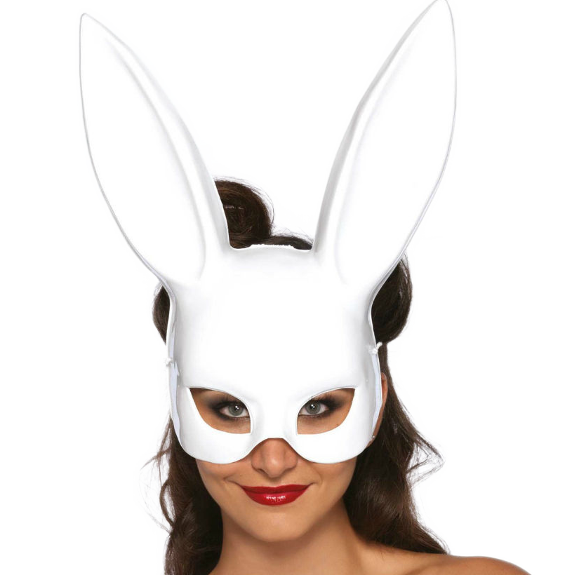 LEG AVENUE - MASQUERADE WHITE RABBIT MASK