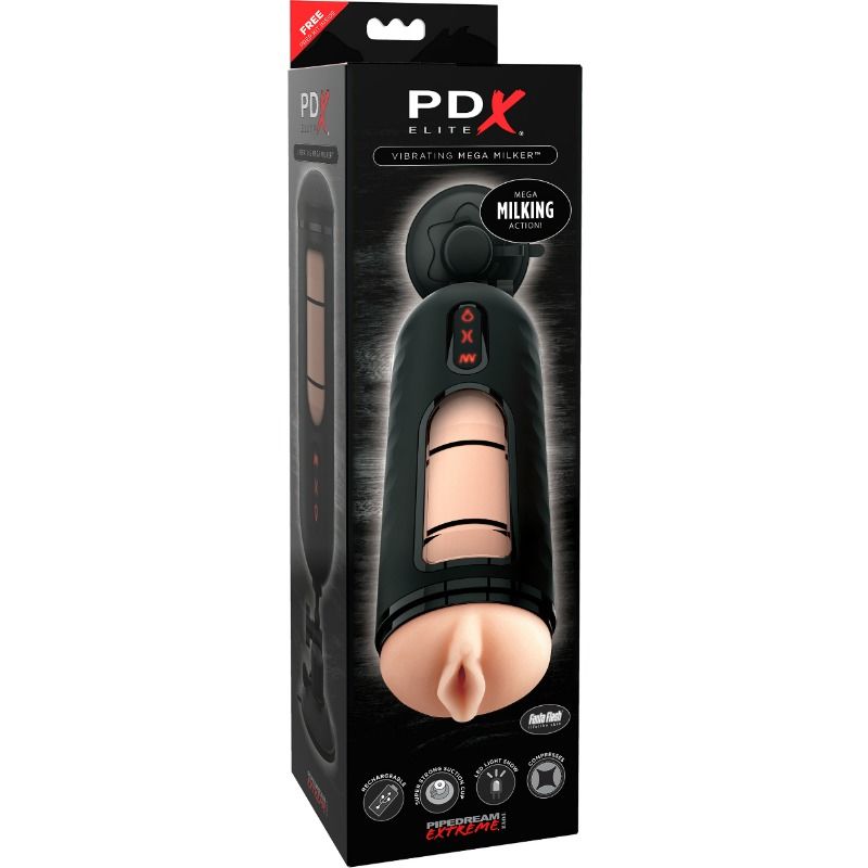 PDX ELITE - MEGA VIBRATING MILKER