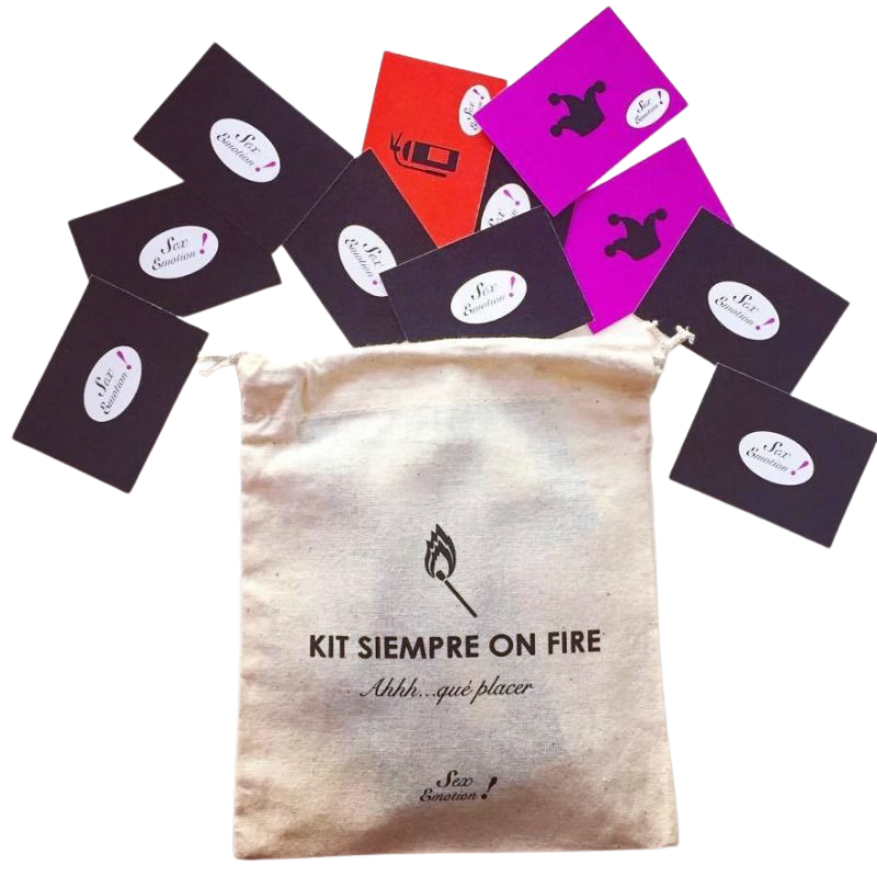 LARA - JUEGO KIT SIEMPRE EN FUEGO PARA PAREJAS SEX EMOTION