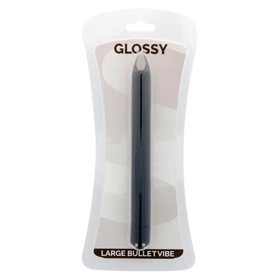 GLOSSY - BLACK SLIM VIBRATOR