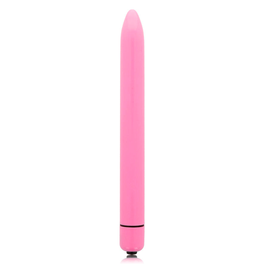 GLOSSY - SLIM DEEP PINK VIBRATOR