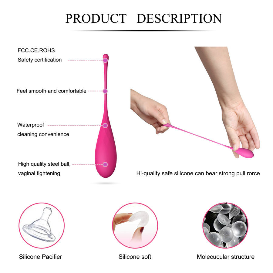 LESLIE - KEGEL FIT PELVIC MUSCLE TRAINING SET 6 PCS