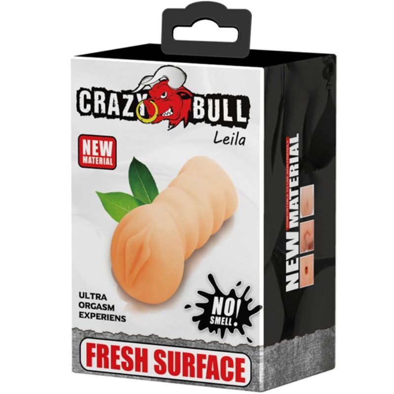 CRAZY BULL - LEILA VAGINA MASTURBATOR 13.5 CM