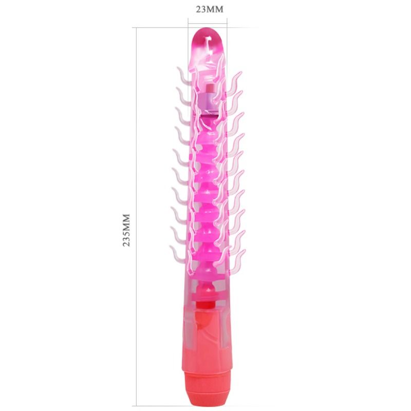 BAILE - FLEXI VIBE SENSUELLE SPINE 23.5 CM FOLDABLE VIBRATING DILDO