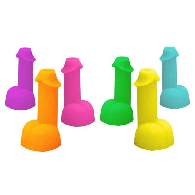 KHEPER GAMES - NEON SHOTS FORM PENIS 1 UNIT (RANDOM COLOR)