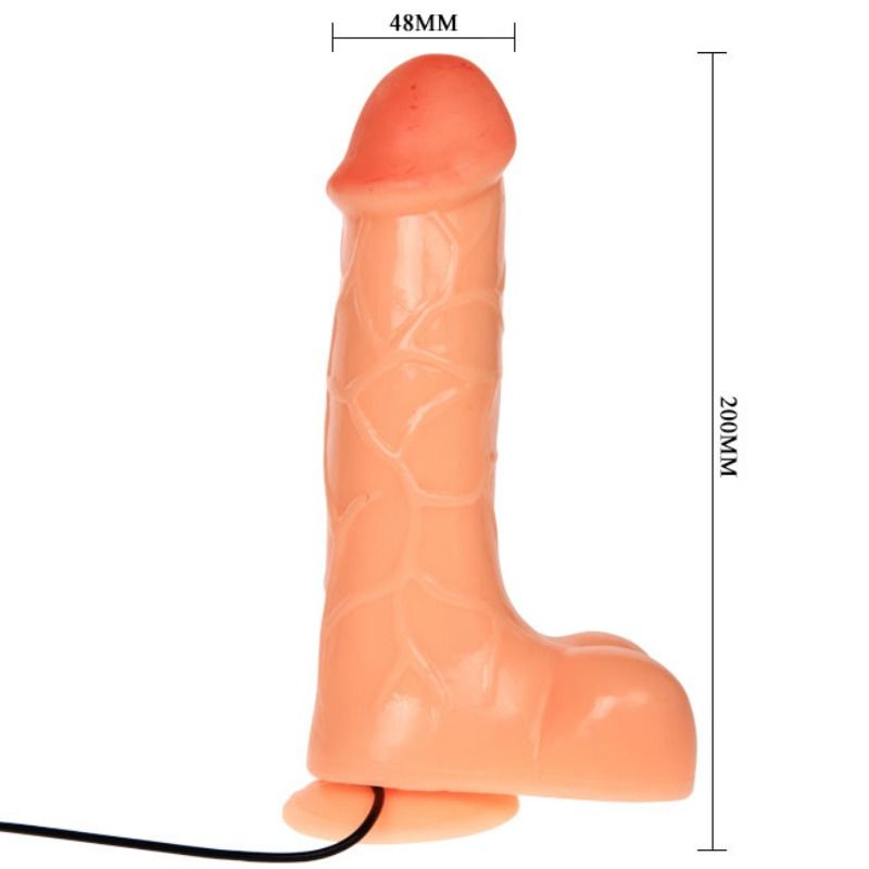 BAILE - INTREPID EMPEROR DILDO VIBRADOR REALISTA 20 CM