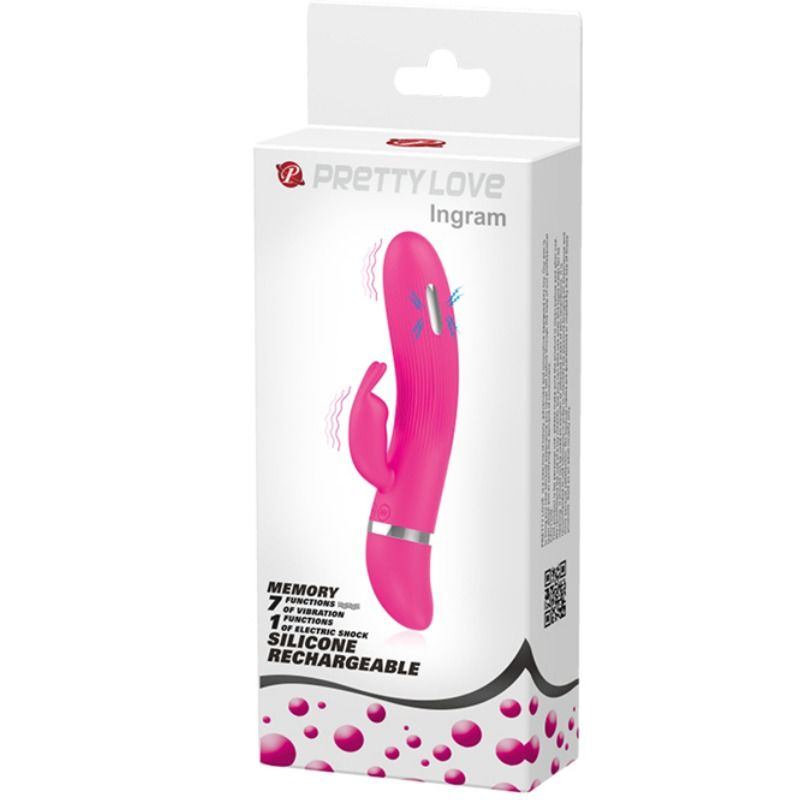 PRETTY LOVE - FLIRTATION VIBRATEUR  ÉLECTROCHOC INGRAM