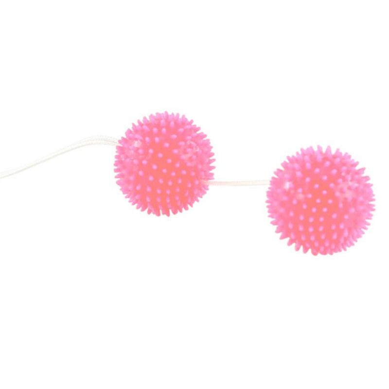 BAILE - DEEP PLEASURE PINK TEXTURED BALLS 3.6 CM