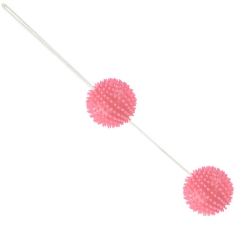 BAILE - DEEP PLEASURE PINK TEXTURED BALLS 3.6 CM