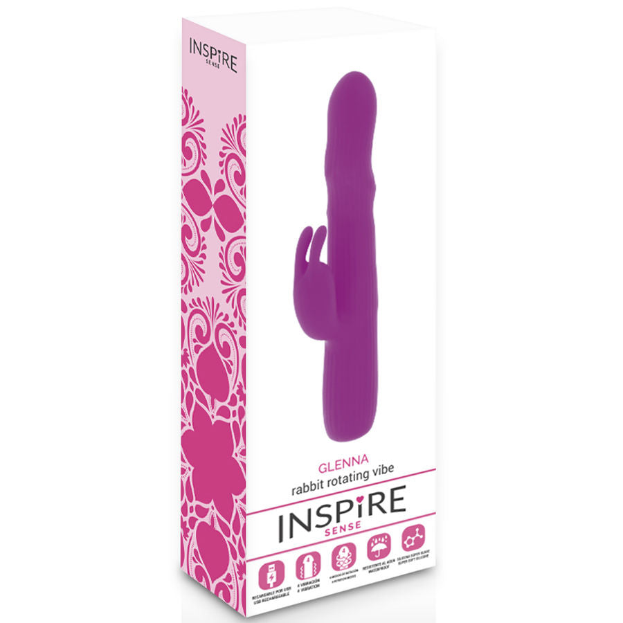 INSPIRE SENSE - GLENNA VIBRADOR CONEJO MORADO