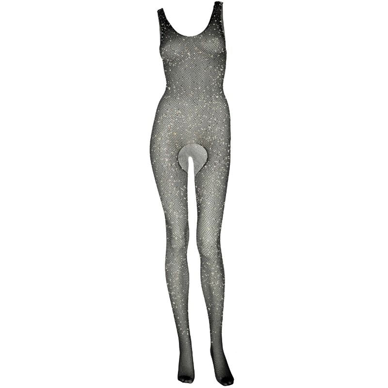 LEG AVENUE - BODYSTOCKING RÉSILLE TAILLE UNIQUE