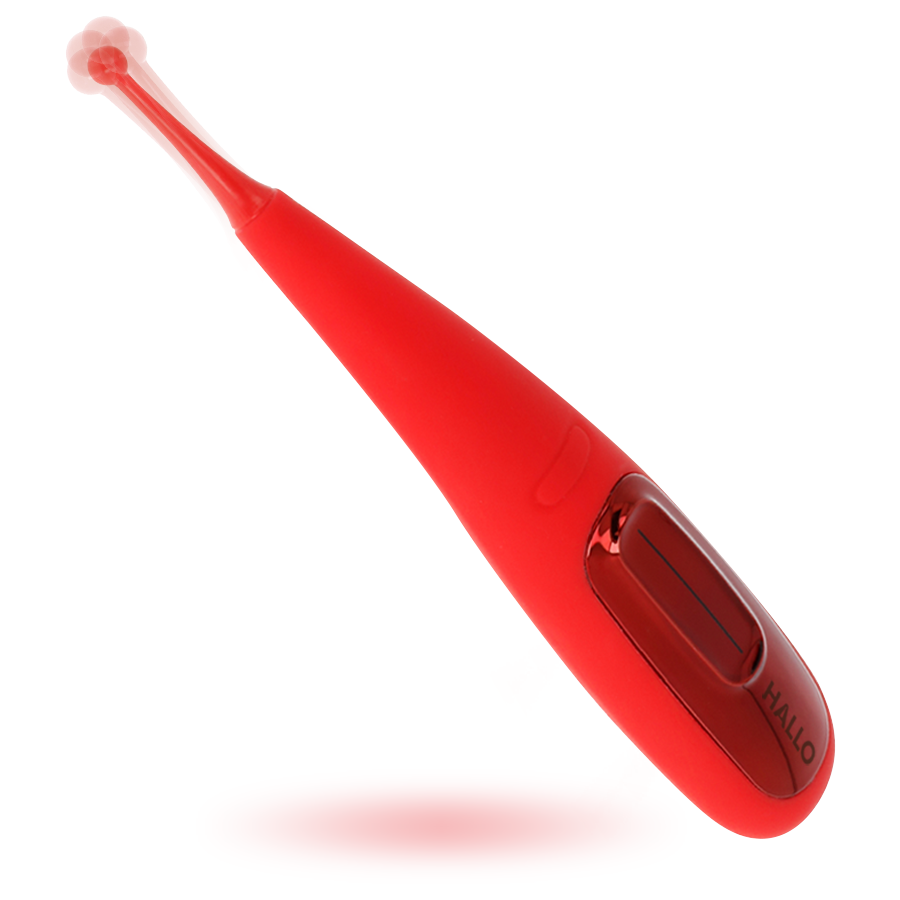 HALLO - FOCUS VIBRADOR ROJO