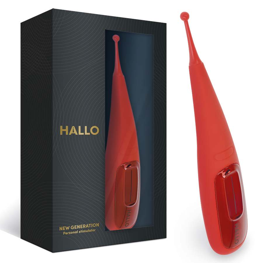 HALLO - FOCUS VIBRADOR ROJO