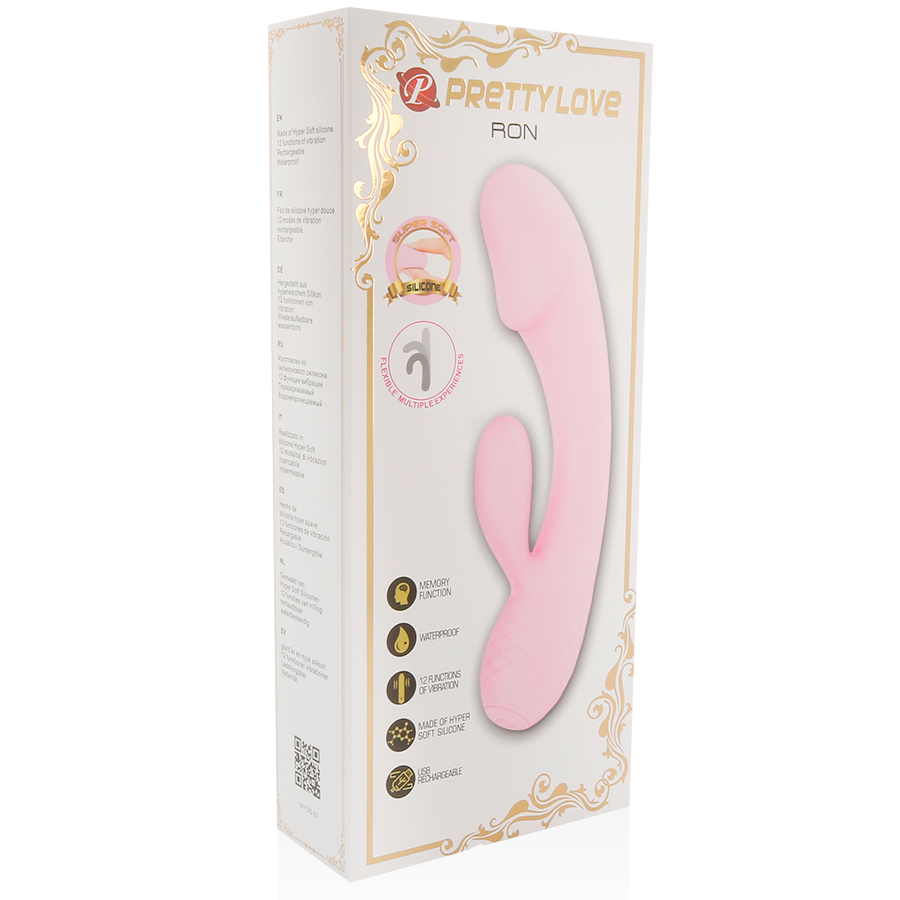 PRETTY LOVE - VIBRADOR INTELIGENTE RON CON CONEJO