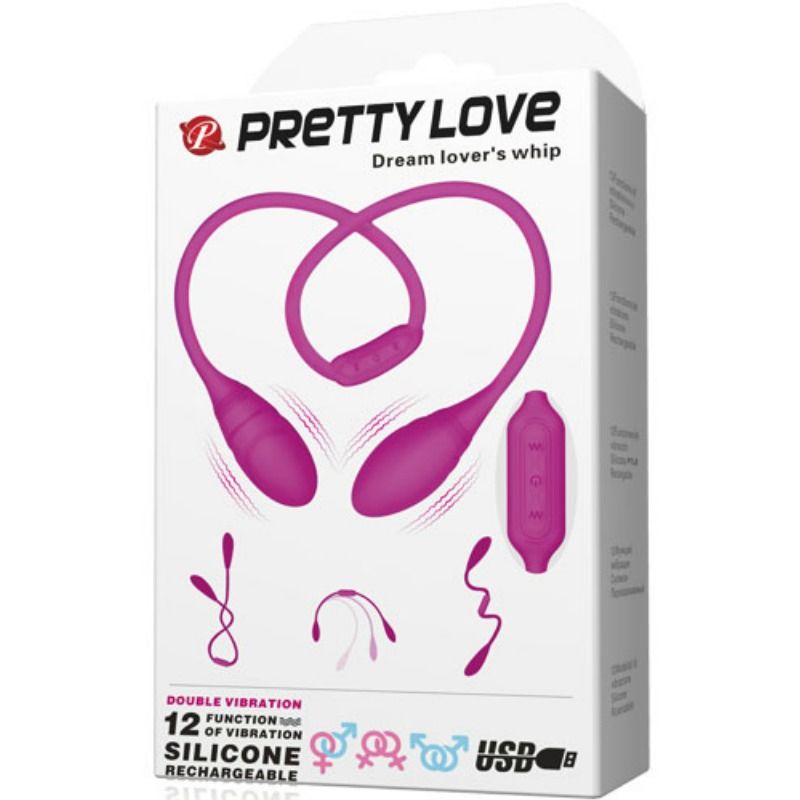 PRETTY LOVE - ESTIMULADOR DE LÁTIGO UNISEX DREAM LOVERS