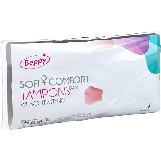 BEPPY - SOFT-COMFORT DRY TAMPONS 4 UNITS