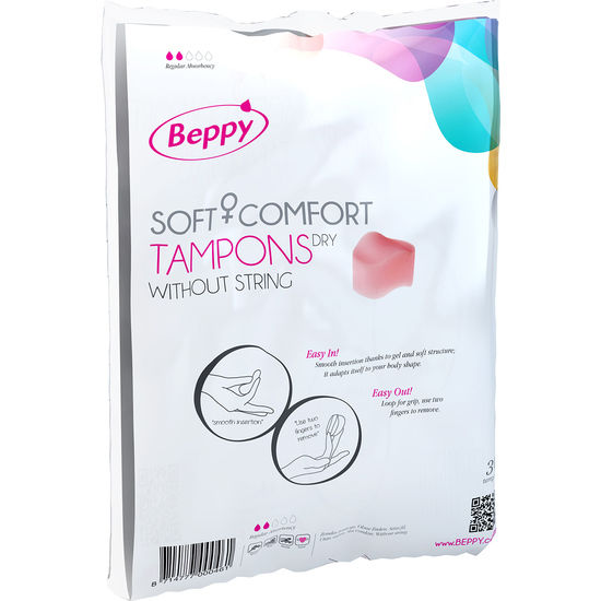 BEPPY - SOFT-COMFORT DRY TAMPONS 30 UNITS