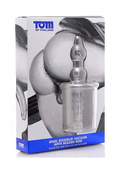 TOM OF FINLAND - ANAL ROSEBUD VACUUM WITH TRANSPARENT BEABED