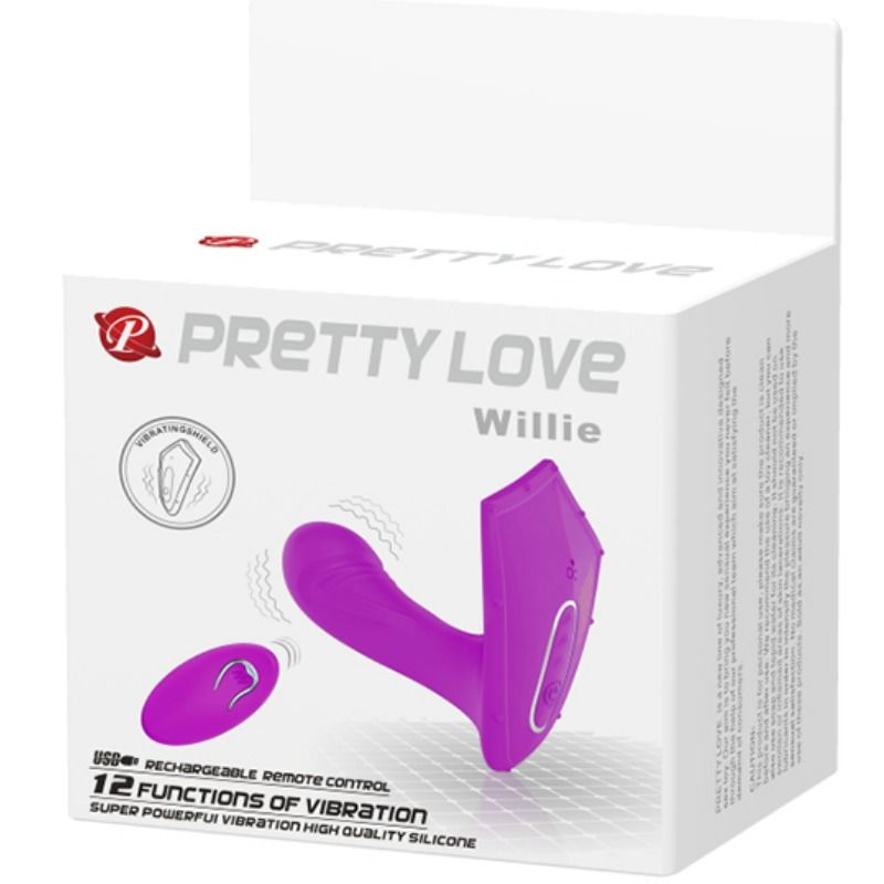 PRETTY LOVE - WILLIE STIMULATOR REMOTE CONTROL
